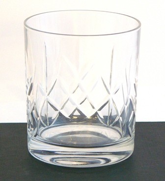 Promotional Heavy Cut Crystal Glass Tumbler