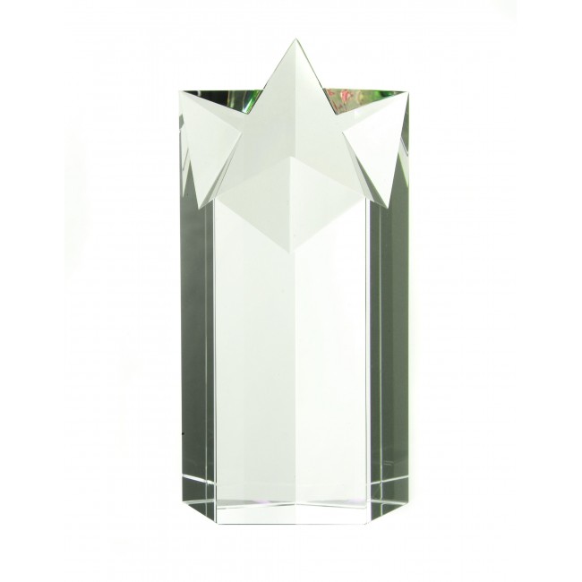 Promotional Optical Crystal Star Column Award