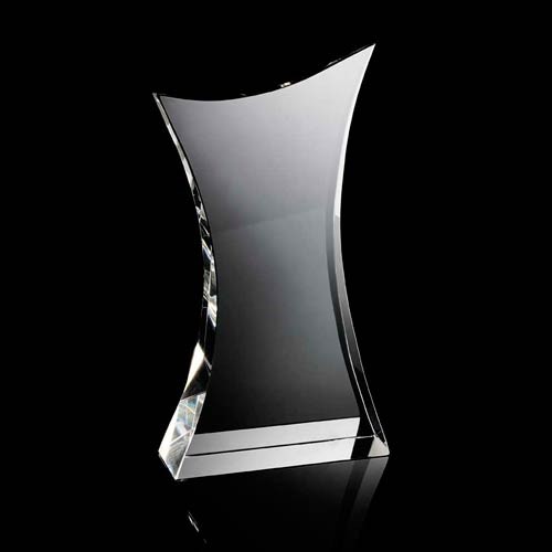 Promotional Large Curve Body Crystal Award