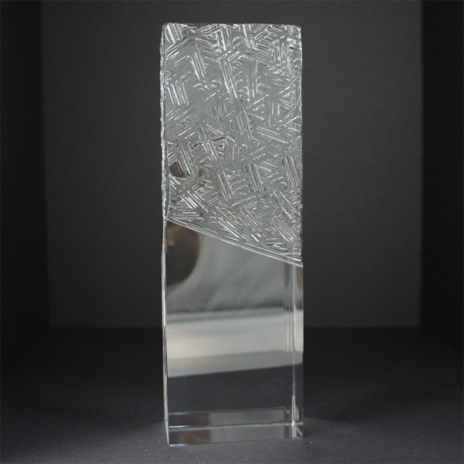 Promotional Small Optical Crystal Tombstone Award