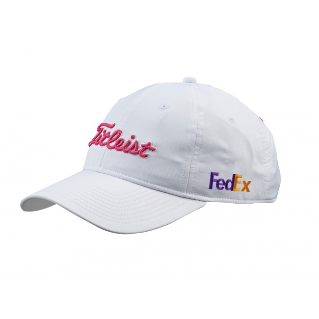 Promotional Titleist Women'S Performance Golf Cap In White With Your Logo To 1 Side