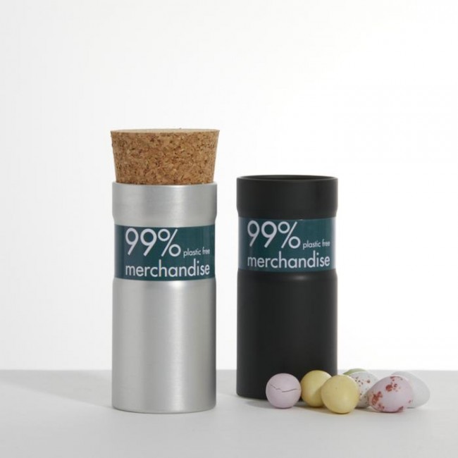 Promotional Corked Sweet Pot - Mini Eggs