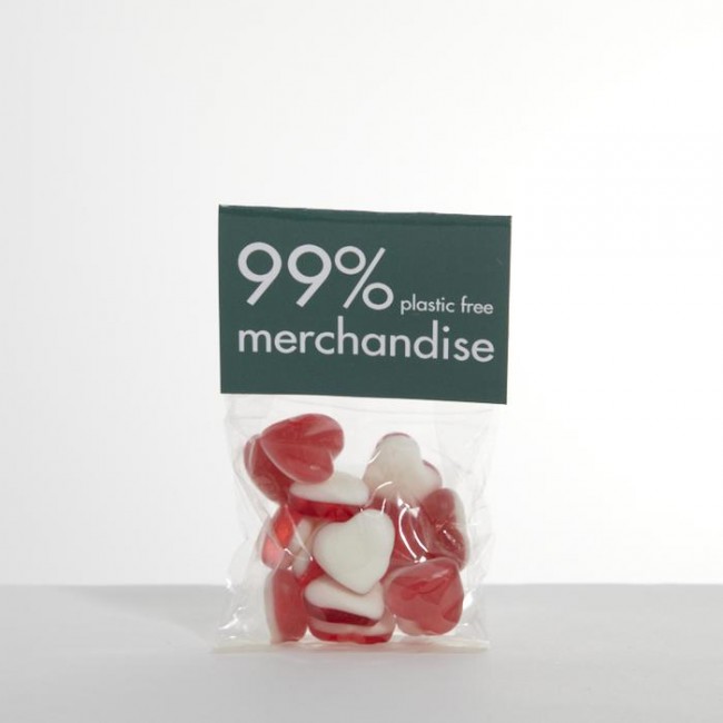 Promotional Header Sweet Bag - Haribo Hearts