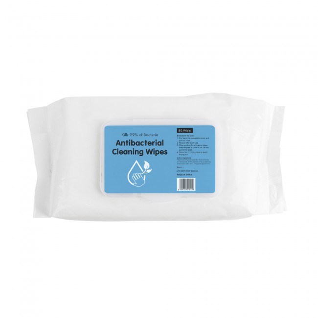 Promotional Anti Bacterial Wipes 80 Pack