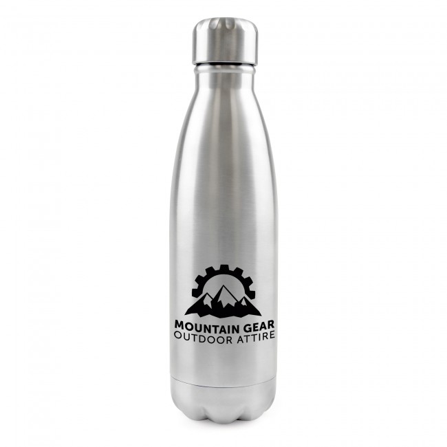 Promotional Ashford Plus Stainless Steel Drinks Bottle 500ml - Image 2