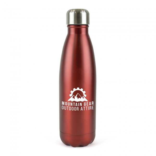 Promotional Ashford Plus Stainless Steel Drinks Bottle 500ml - Image 3