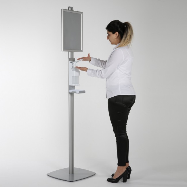 Promotional Freestanding Hand Sanitiser Dispenser - Image 1