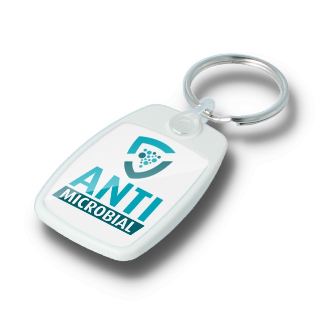 Promotional AntiMicrobial PFK Compact Keyring