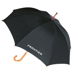 Promotional Traditional 23" Wood Crook Umbrella