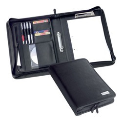 Promotional Jet A4 Zipped 2 Ring Conference Binder