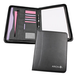 Promotional Windsor Zipped Conference Folder