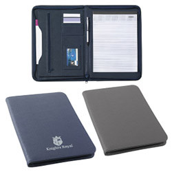 Promotional Zipped Conference Folder