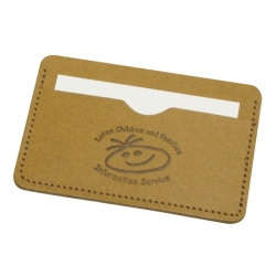 Promotional Eco Natural Business Card Wallet