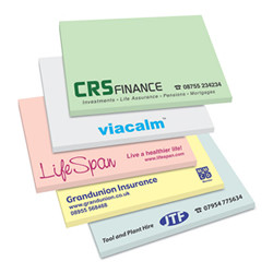 Promotional A7 (100x75mm) Sticky Notes