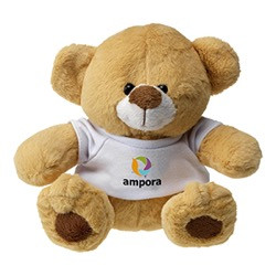 Promotional Plush Teddy Bear with T-Shirt 6.5"