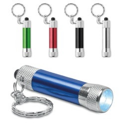 Promotional Mini Aluminium Torch Keyring