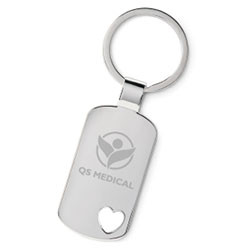 Promotional Heart Keyring