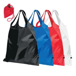 Promotional Zipped Pocket Folding Shopper