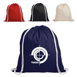 Promotional Cotton Rucksack