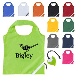 Promotional Foldable Drawstring Shopper