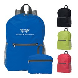 Promotional Travel Folding Backpack