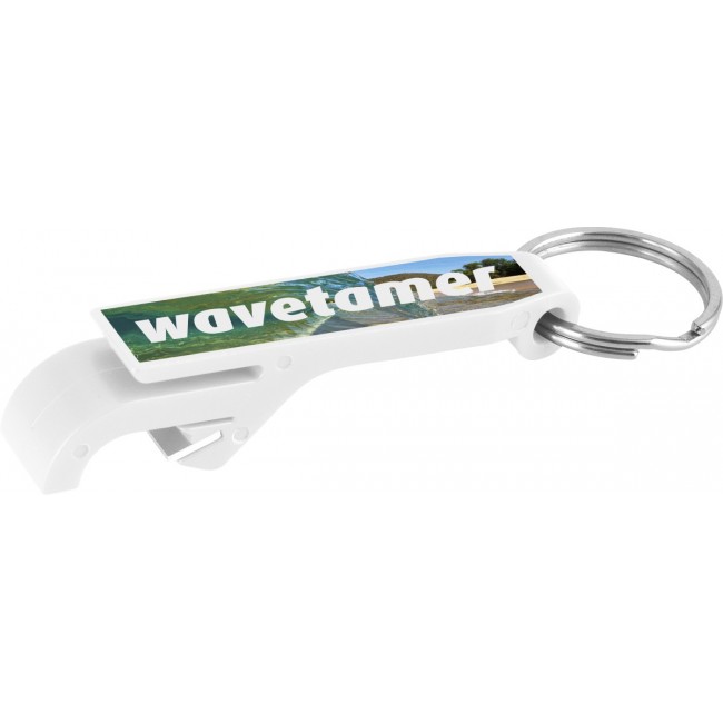 Promotional Bottle Opener Keyring