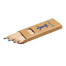 Promotional Short Coloured Pencil Set