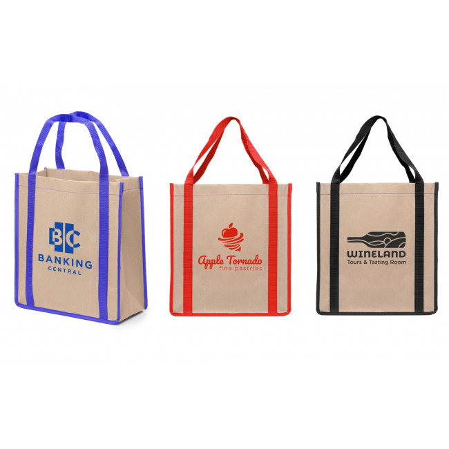 Promotional Vancouver Eco Kraft Paper Tote Bag