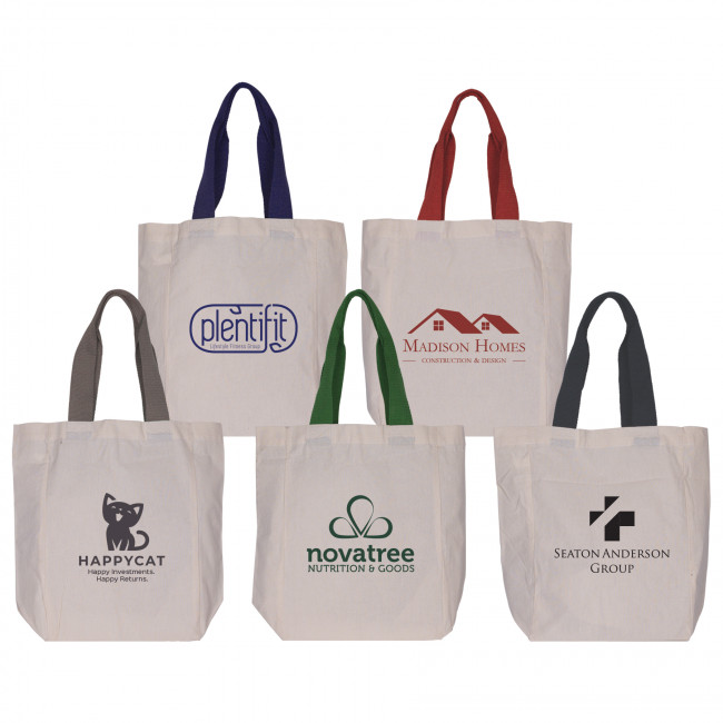 Promotional Monte Carlo Cotton Tote Bag