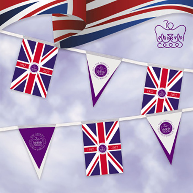 Promotional Printed Outdoor Jubilee Paper Bunting