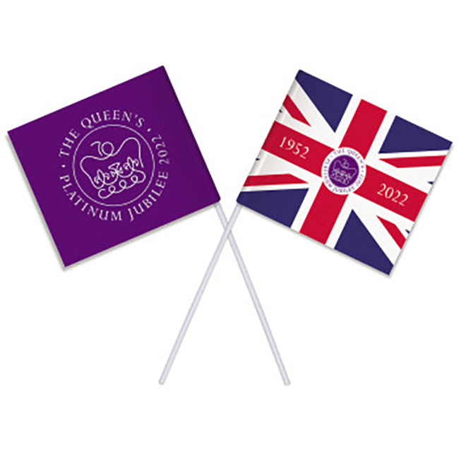 Promotional Branded Jubilee Paper Flags