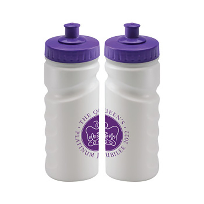 Promotional Jubilee White Printed Bottle