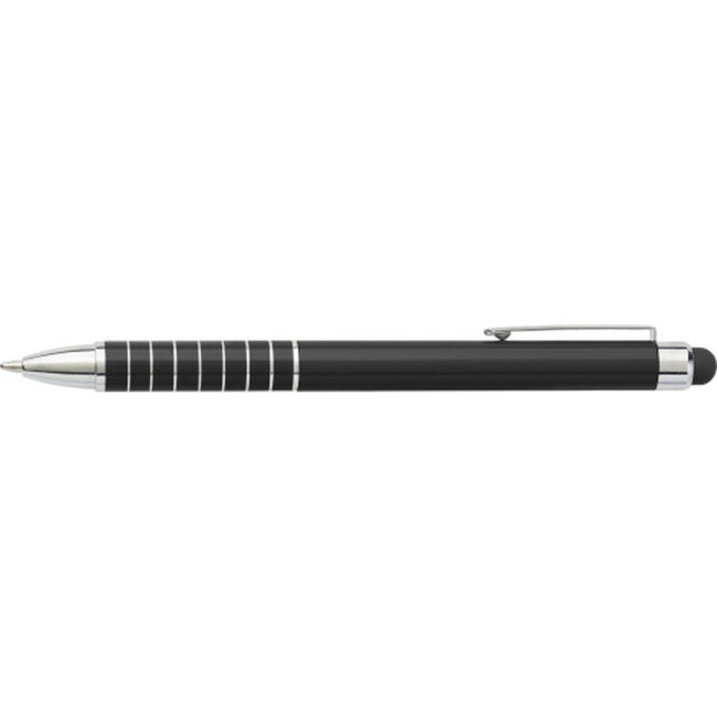 Promotional Aluminium ballpen with stylus - Image 5