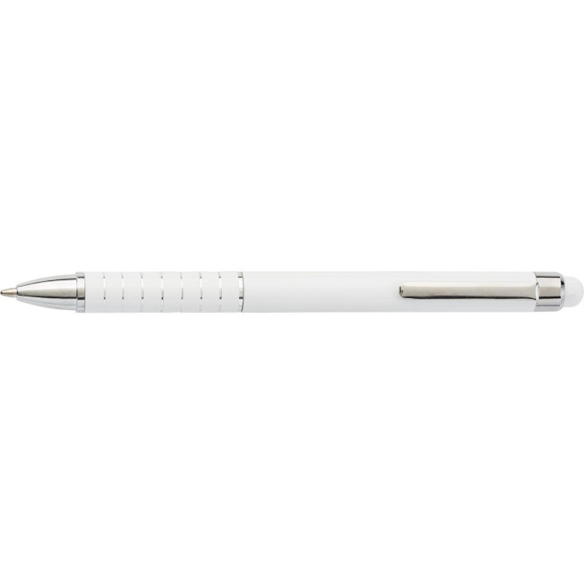 Promotional Aluminium ballpen with stylus - Image 6