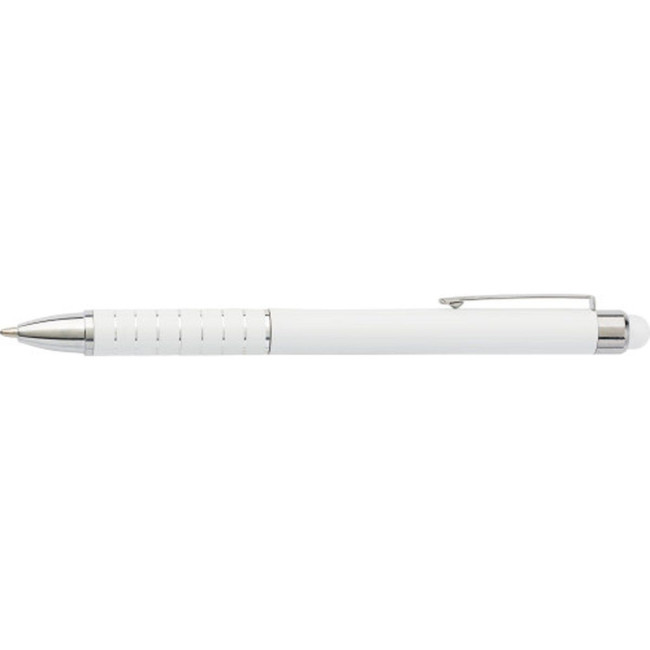 Promotional Aluminium ballpen with stylus - Image 7