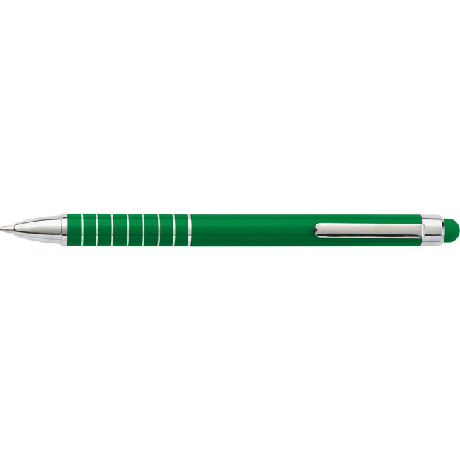 Promotional Aluminium ballpen with stylus - Image 8