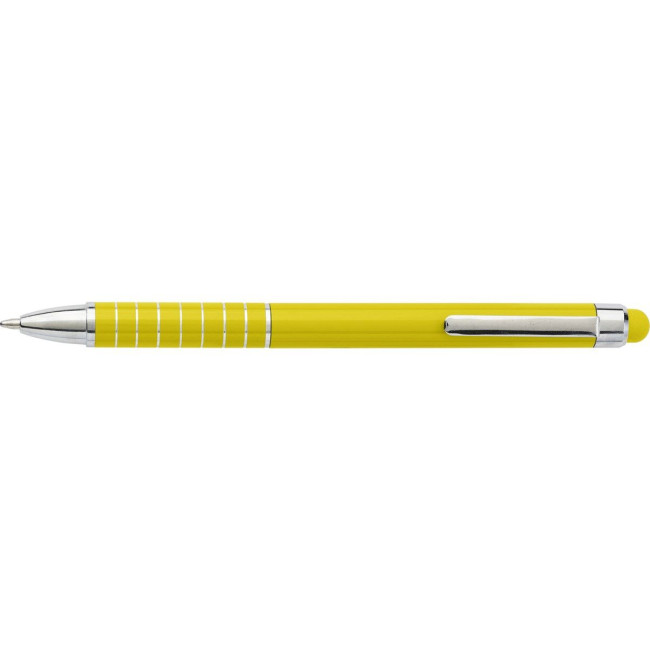 Promotional Aluminium ballpen with stylus - Image 9