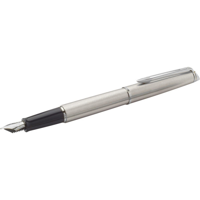 Promotional Waterman stainless steel fountain pen - Image 1