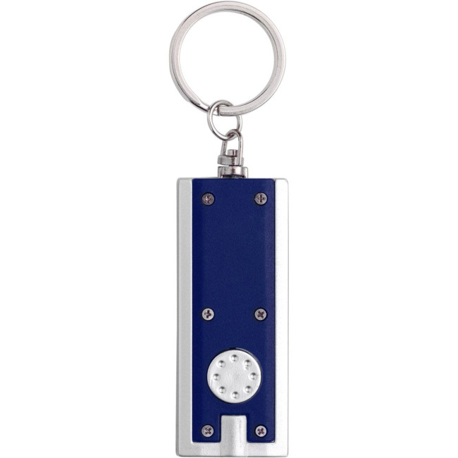 Promotional Plastic LED torch keyring - Image 5