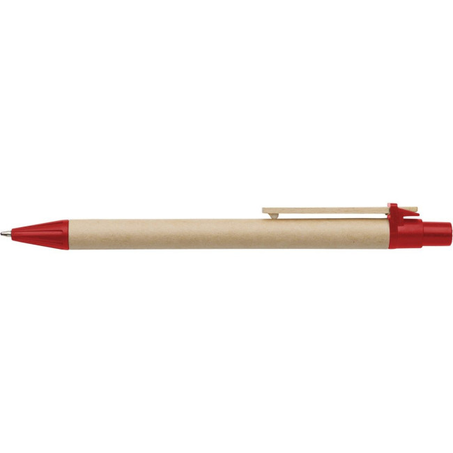 Promotional Ballpen with cardboard barrel - Image 3