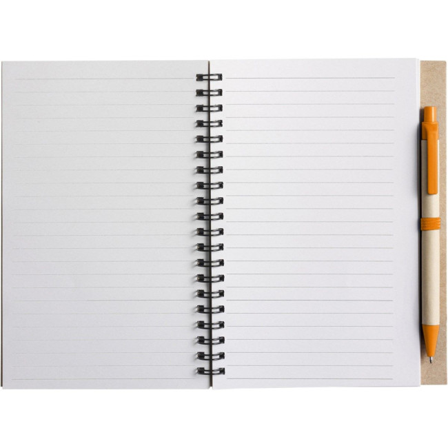 Promotional The Nayland Notebook With Ballpen - Image 6