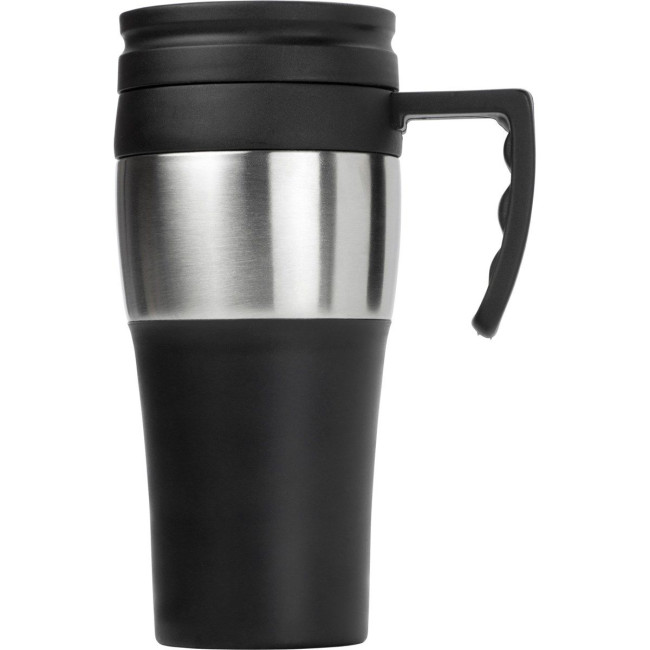 Promotional Plastic Travel mug 500ml - Image 1