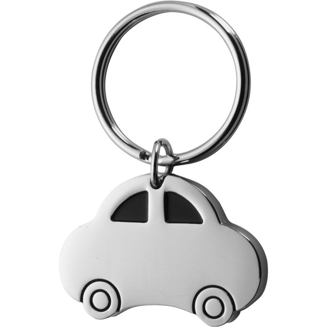 Promotional Metal Car keyholder - Image 1