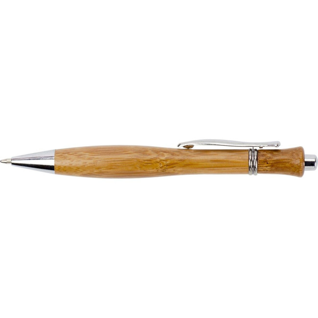 Promotional Bamboo ballpen - Image 2