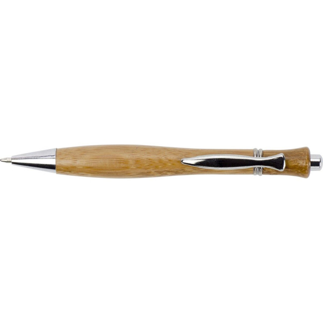 Promotional Bamboo ballpen - Image 1