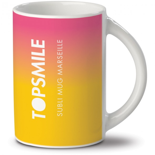 Promotional Marseille mug subli 250ml - Image 2