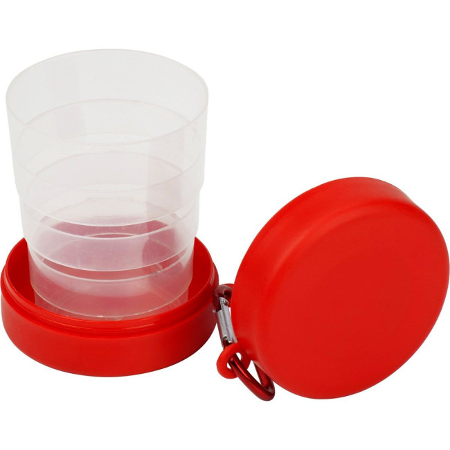 Promotional Plastic Foldable Drinking Cup 220ml - Image 1