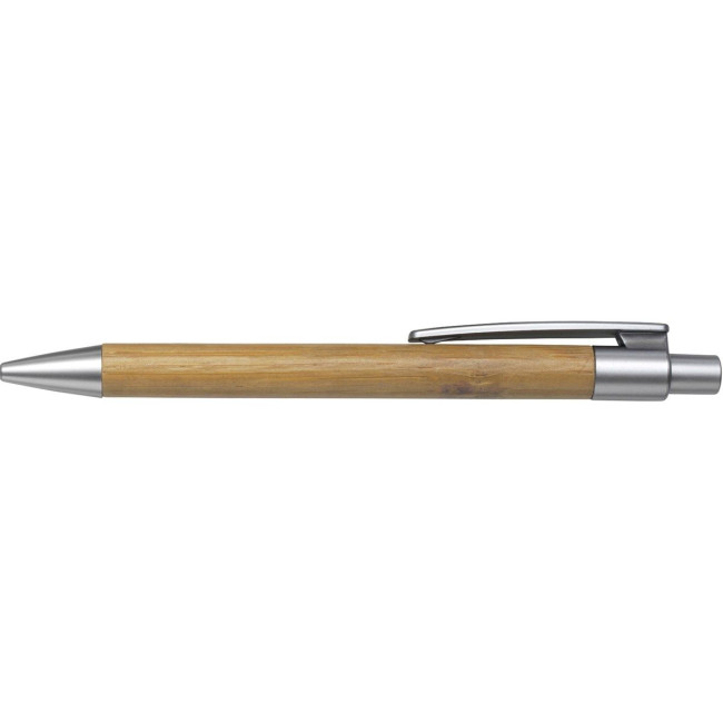 Promotional The Uni Ballpen With Bamboo Barrel - Image 1