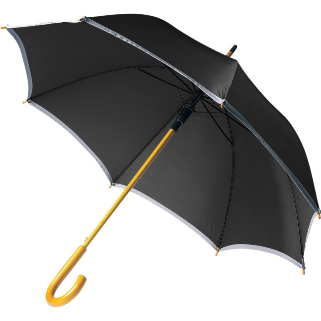 Promotional Umbrella with reflective border - Image 3