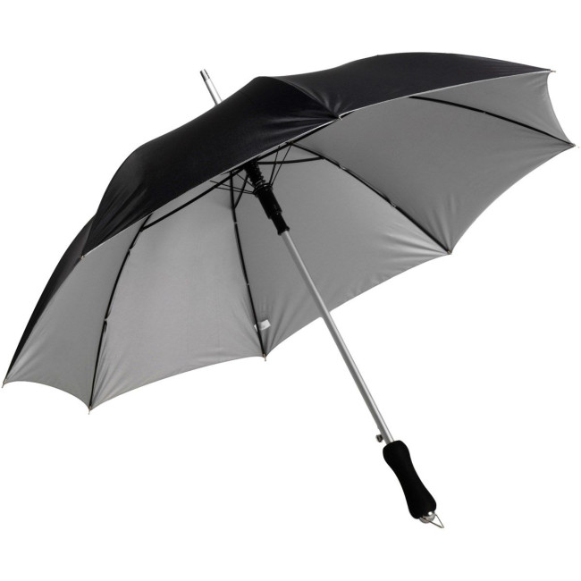 Promotional Umbrella with silver underside - Image 1